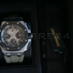 Audemars Piguet Royal Oak Offshore Taupe Dial 26420SO 2023 full set with box and papers available at Calibre24 Luxury Watches Perth Australia