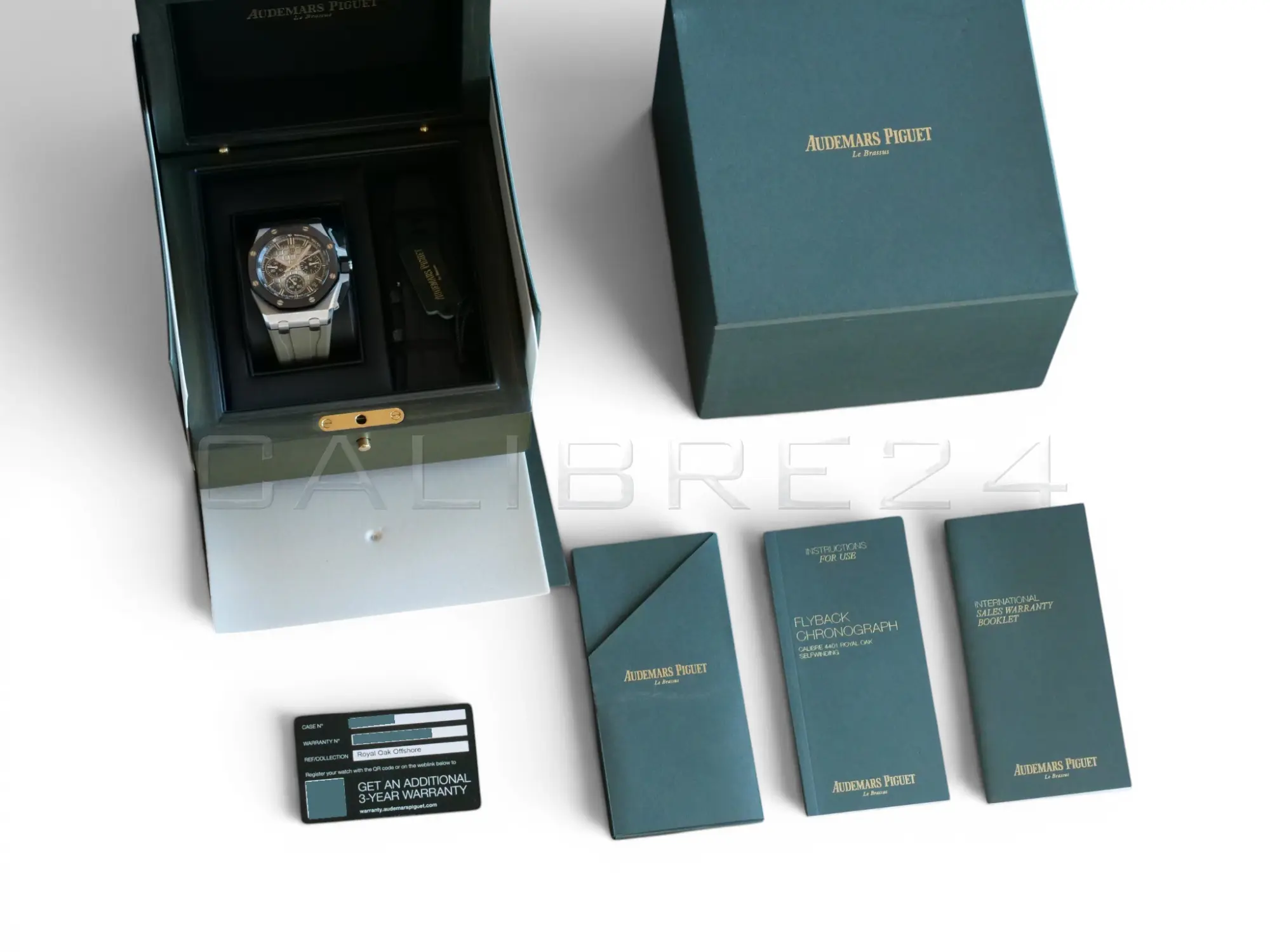 Audemars Piguet Royal Oak Offshore Taupe Dial 26420SO 2023 full set with box and papers available at Calibre24 Luxury Watches Perth Australia