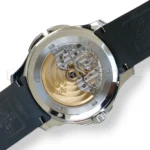 Patek Philippe Aquanaut Travel Time 5164A-001 steel black dial 2022 discontinued front view