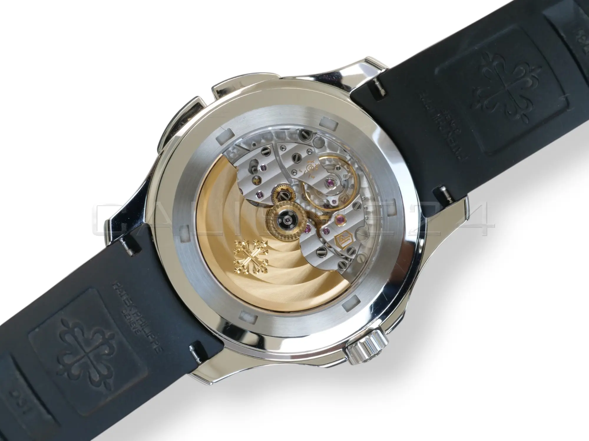 Patek Philippe Aquanaut Travel Time 5164A-001 steel black dial 2022 discontinued front view