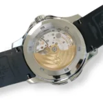 Patek Philippe Aquanaut Travel Time 5164A-001 steel black dial 2022 discontinued front view