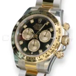 Rolex Cosmograph Daytona 126503 two tone bright black diamond set dial Brand New factory Stickered full set with box and papers available at Calibre24 Luxury Watches Perth Australia