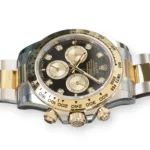 Rolex Cosmograph Daytona 126503 two tone bright black diamond set dial Brand New factory Stickered full set with box and papers available at Calibre24 Luxury Watches Perth Australia