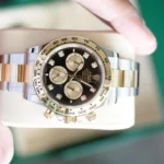 Rolex Cosmograph Daytona 126503 two tone bright black diamond set dial Brand New factory Stickered full set with box and papers available at Calibre24 Luxury Watches Perth Australia