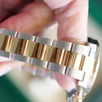 Rolex Cosmograph Daytona 126503 two tone bright black diamond set dial Brand New factory Stickered full set with box and papers available at Calibre24 Luxury Watches Perth Australia