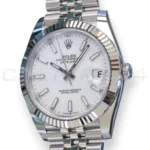 Rolex Datejust 41 126334 White Dial Jubilee Bracelet Brand New 2026 Full set with Box and Papers for sale at Calibre24 Perth Australia