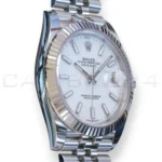 Rolex Datejust 41 126334 White Dial Jubilee Bracelet Brand New 2026 Full set with Box and Papers for sale at Calibre24 Perth Australia