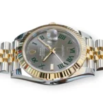 Rolex Datejust 41 wimbledon 126333 Fluted Bezel Jubilee Bracelet two tone Yellow Gold Brand New 2026 unworn full set with box and papers available at Calibre24 Luxury Watches Perth Australia