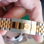 Rolex Datejust 41 wimbledon 126333 Fluted Bezel Jubilee Bracelet two tone Yellow Gold Brand New 2026 unworn full set with box and papers available at Calibre24 Luxury Watches Perth Australia