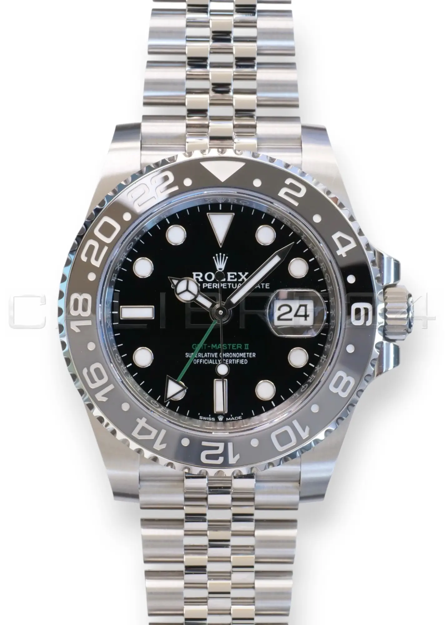 ROLEX BRUCE WAYNE GMT MASTER II JUBILEE BRACELET GREY BEZEL 126710GRNR 2026