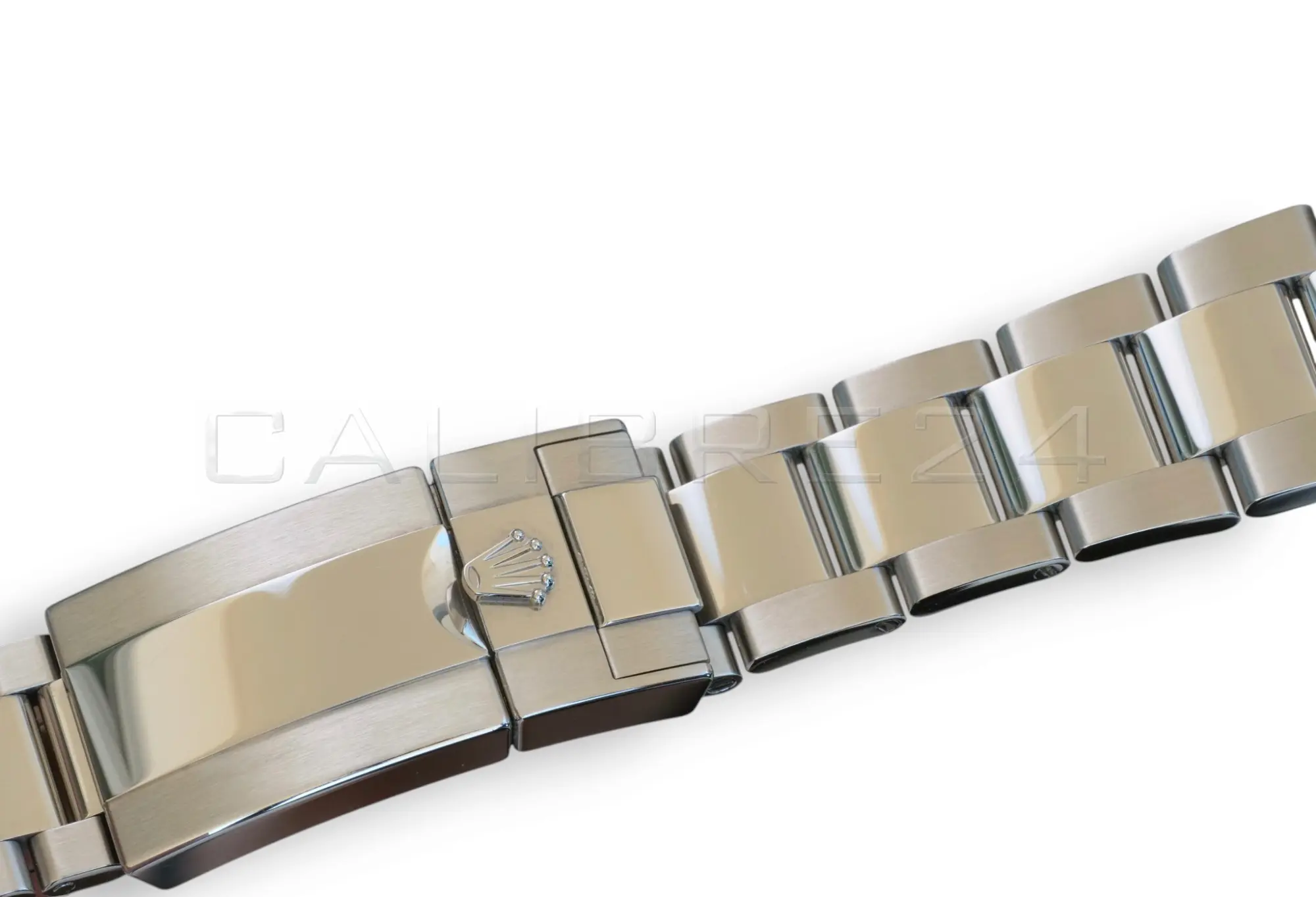 Rolex GMT-Master II Pepsi 126710BLRO Oyster bracelet Oystersteel Oysterlock Easylink clasp solid links unpolished