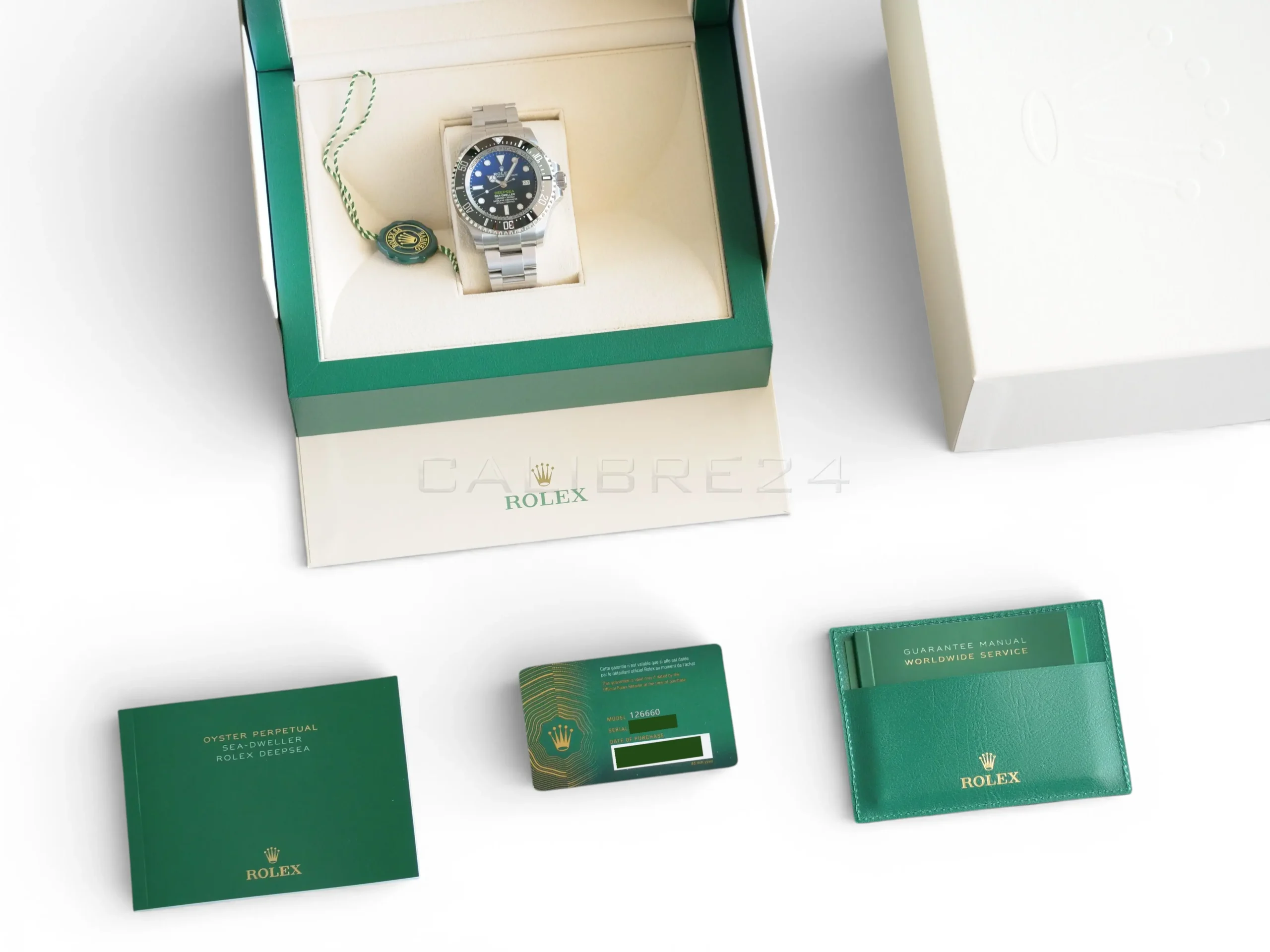 Rolex James Cameron DeepSea 126660 Brand New Old Stock 2022 factory Stickered full set with box and papers available at Calibre24 Luxury Watches Perth Australia