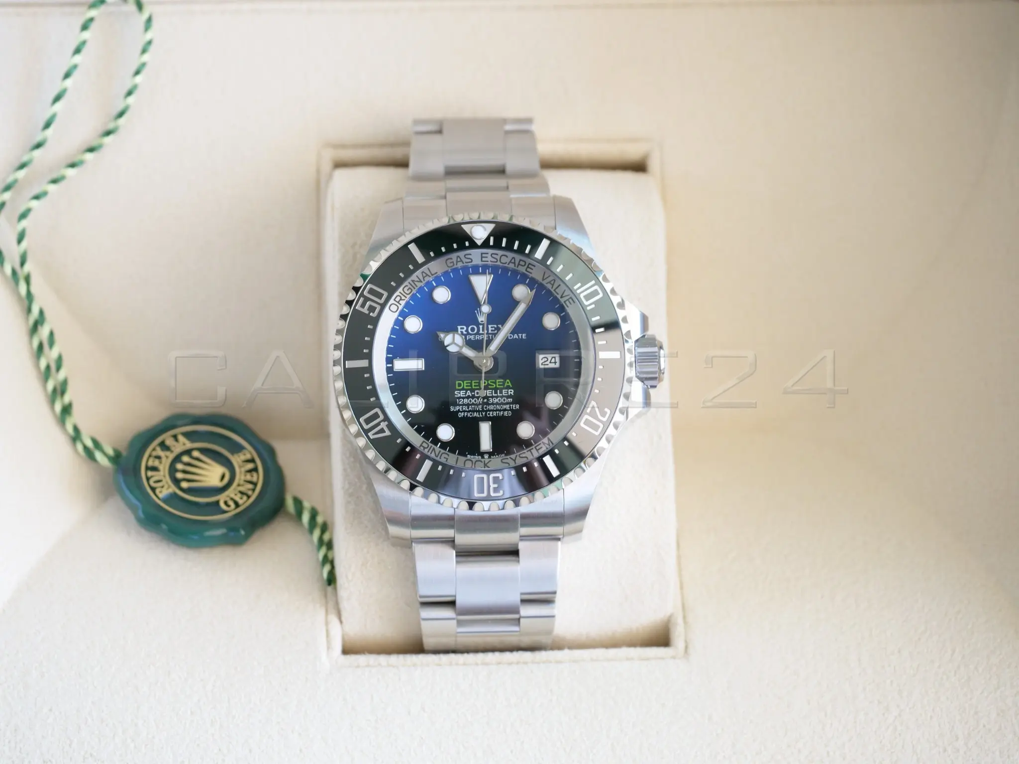 Rolex James Cameron DeepSea 126660 Brand New Old Stock 2022 factory Stickered full set with box and papers available at Calibre24 Luxury Watches Perth Australia