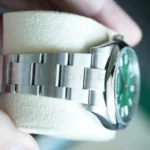 Rolex Oyster Perpetual 41 124300 Green Dial 2024 full set with box and papers available at Calibre24 Luxury Watches Perth Australia