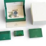 Rolex Sky-Dweller Blue Dial 326934 Oyster Bracelet New Unworn New Old Stock 2022 full set with box and papers for sale at Calibre24 Luxury Watches Perth Australia 07