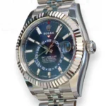 Rolex Sky-dweller Blue 336934 Jubilee Bracelet Band New Unworn 2026 full set with box and papers available at Calibre24 Luxury Watches Perth Australia