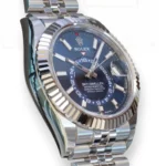 Rolex Sky-dweller Blue Dial 336934 Jubilee Bracelet Band New Unworn 2026 full set with box and papers available at Calibre24 Luxury Watches Perth Australia