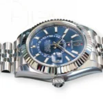 Rolex Sky-dweller Blue Dial 336934 Jubilee Bracelet Band New Unworn 2026 full set with box and papers available at Calibre24 Luxury Watches Perth Australia