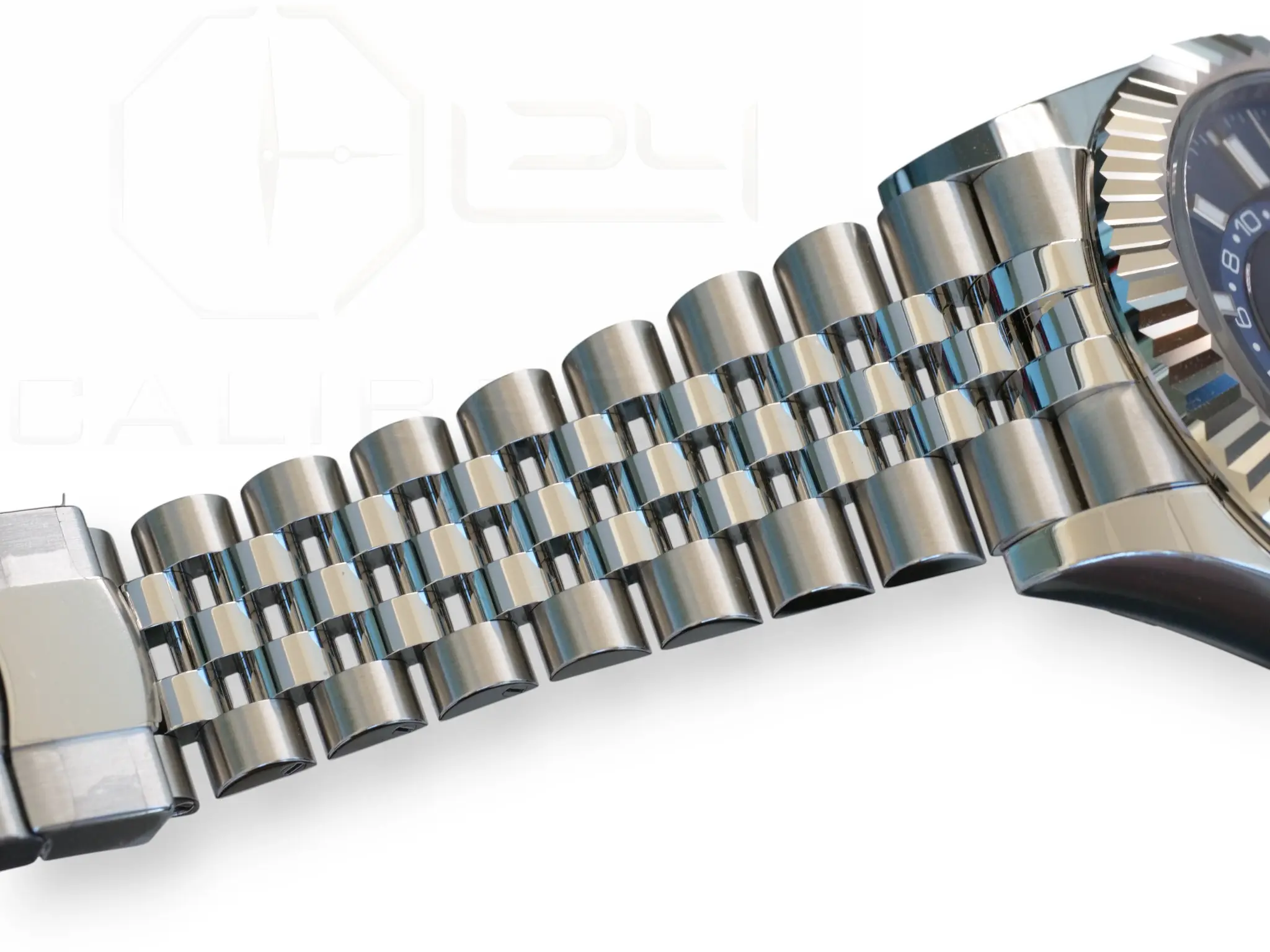 Rolex Sky-dweller Blue Dial Jubilee Bracelet 336934 Band New Unworn 2026 full set with box and papers available at Calibre24 Luxury Watches Perth Australia