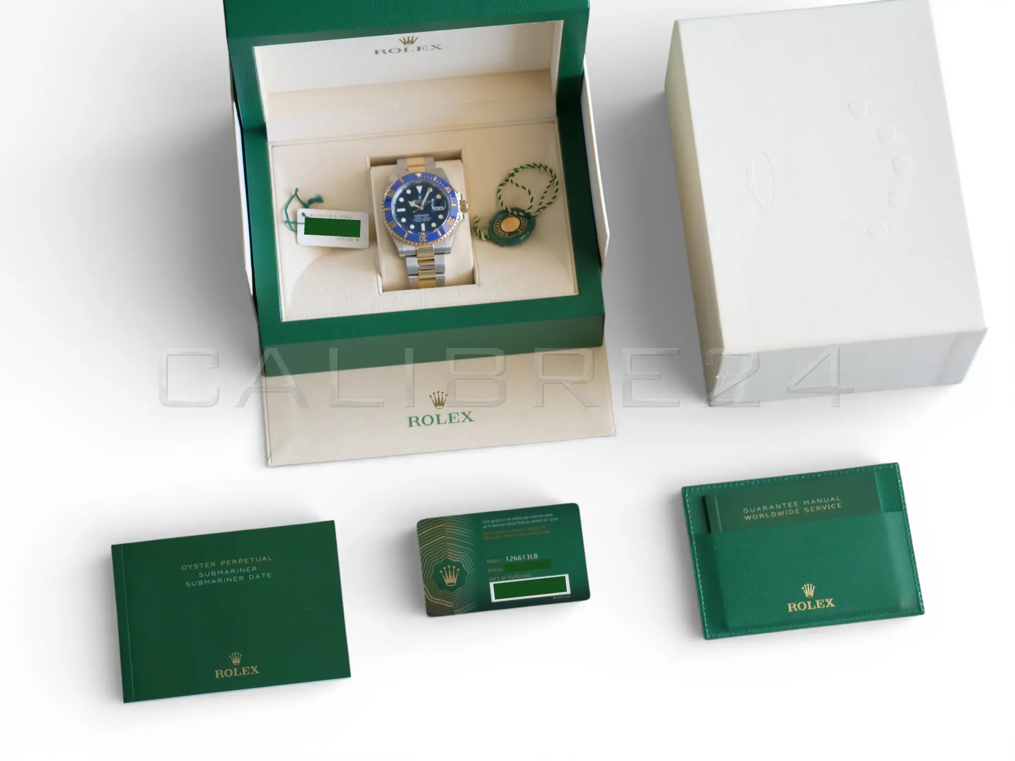 Rolex Submariner 41 Bluesy 126613LB Mint Condition 2022 full set with box and papers available at Calibre24 Luxury Watches Perth Australia