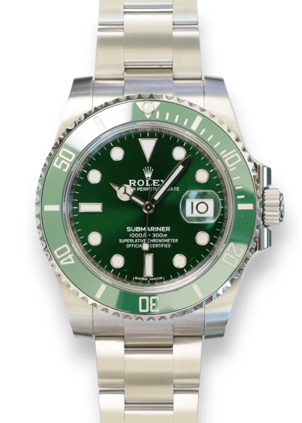 Rolex Submariner Date Hulk 116610LV 2020 Brand New Unworn with NFC card full set with box and papers for sale at Calibre24 Luxury Watches Perth Australia