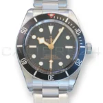 Tudor Black Bay 58 black gilt dial M79030N front view 39mm steel