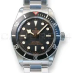 Tudor Black Bay 58 black gilt dial M79030N front view 39mm steel