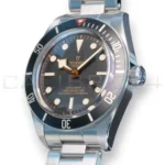 Tudor Black Bay 58 black gilt dial M79030N front view 39mm steel