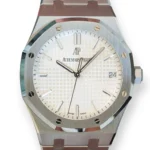 Audemars Piguet Royal Oak 41 Audemars Piguet Royal Oak 15500ST 2021 factory stickered Brand New full set with box and papers for sale at Calibre24 Luxury Watches Perth Australia