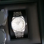 Audemars Piguet Royal Oak 15500ST 2021 factory stickered Brand New full set with box and papers for sale at Calibre24 Luxury Watches Perth Australia