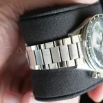 Omega Speedmaster 321 Ed White flat-link stainless steel bracelet 1039 vintage style folding clasp