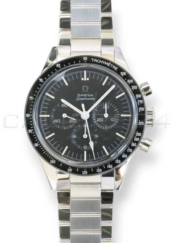 Omega Speedmaster Calibre 321 Ed White 311.30.40.30.01.001 2022 mint 39.7mm straight lug black dial front