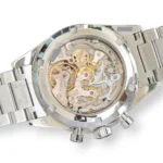Omega Speedmaster 321 Ed White sapphire display caseback Calibre 321 Sedna gold plating column wheel