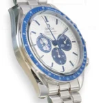 Omega Speedmaster Silver Snoopy Award 50th Anniversary Mint Condition with bracelet 2024 full set with box and papers for sale at Calibre24 Luxury Watches Perth Australia