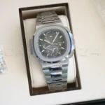 Patek Philippe Nautilus 5990-1A Grey Dial 2021 Mint Condition full set with box and papers available at Calibre24 Luxury Watches Perth Australia 18