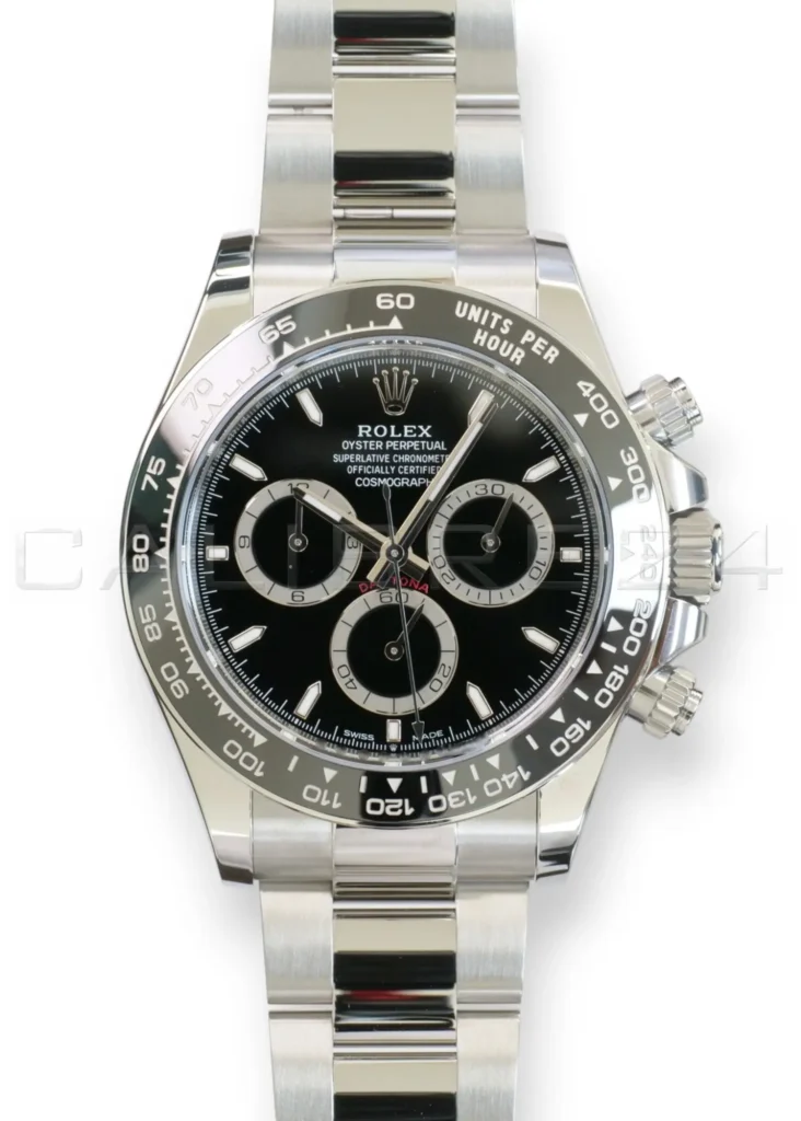 Rolex Cosmograph Daytona Black Dial Ceramic Bezel 126500LN, 2026 Brand New Full Box & Papers at calibre24 Australia
