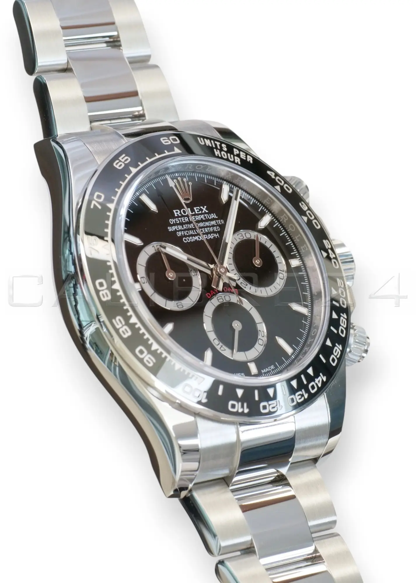 Rolex Cosmograph Daytona Black Dial Ceramic Bezel 126500LN, 2026 Brand New Full Box & Papers at calibre24 Australia
