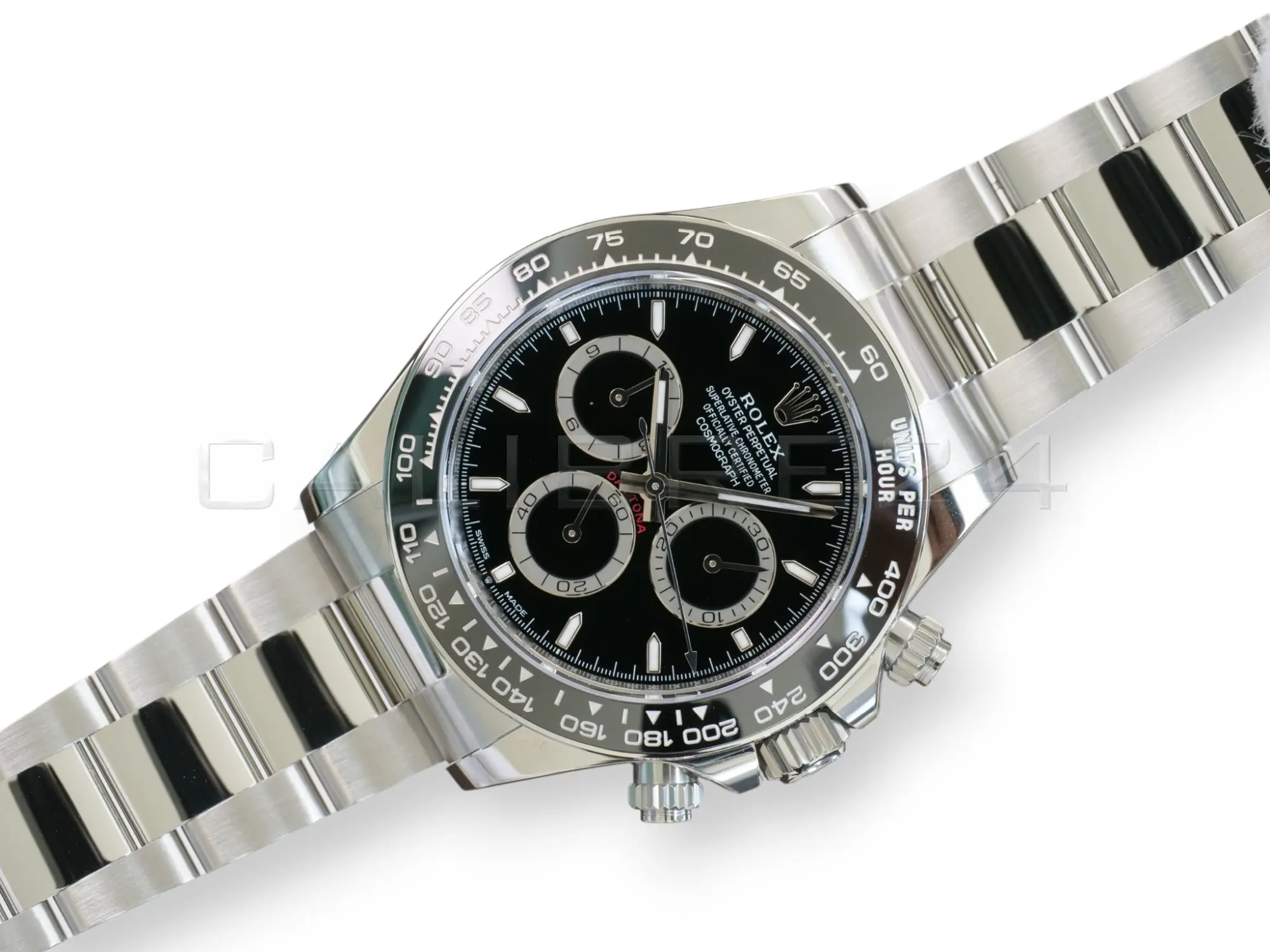 Rolex Cosmograph Daytona Black Dial Ceramic Bezel 126500LN, 2026 Brand New Full Box & Papers at calibre24 Australia