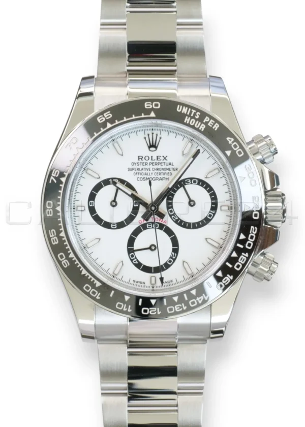 Rolex Cosmograph Daytona Panda Dial Ceramic Bezel 126500LN Brand New 2025 Full Box & Papers at calibre24 Australia