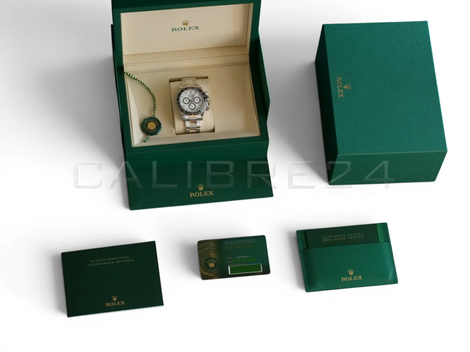 Rolex Cosmograph Daytona Panda Dial Ceramic Bezel 126500LN Brand New 2025 Full Box & Papers at calibre24 Australia
