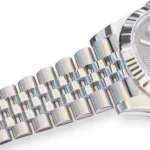 Rolex DateJust 41 126334 Fluted Bezel Slate Dial Jubilee Bracelet Brand New 2025 full set with box and papers for sale at Calibre24 Luxury Watches Perth Australia