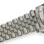 Rolex Datejust 36 126234 Jubilee bracelet Oysterclasp Easylink 5mm — Oystersteel and 18k white gold detail