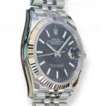 Rolex Datejust 36 Black Dial fluted bezel Jubilee Bracelet Brand New 2026 full set with box and papers available at Calibre24 Luxury Watches Perth Australia