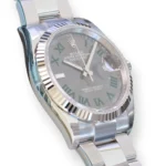 Rolex Datejust 36 Wimbledon Dial 126234 fluted bezel Oyster bracelet Brand 2025 Condition full set with box and papers for sale at Calibre24 Luxury Watches Perth Australia