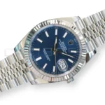 Rolex Datejust 41 Blue Dial 126334 Fluted Bezel Jubilee Bracelet Mint like New 2025 full set with box and papers available at Calibre24 Luxury Watches Perth Australia