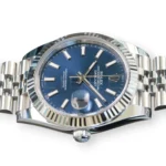 Rolex Datejust 41 Blue Dial 126334 Fluted Bezel Jubilee Bracelet Mint like New 2025 full set with box and papers available at Calibre24 Luxury Watches Perth Australia