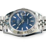 Rolex Datejust 41 Blue Dial 126334 Fluted Bezel Jubilee Bracelet Mint like New 2025 full set with box and papers available at Calibre24 Luxury Watches Perth Australia