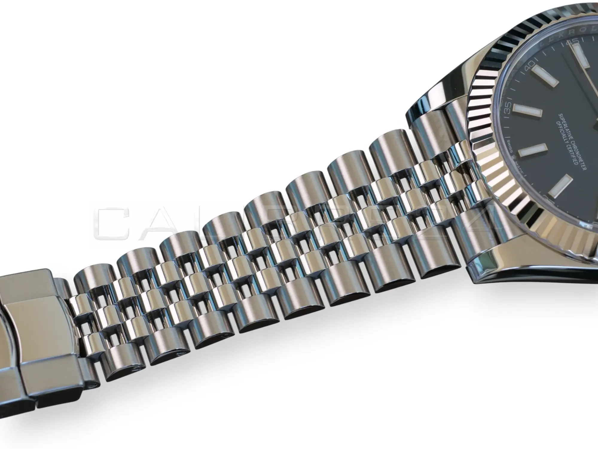 Rolex Datejust 41 Blue Dial 126334 Fluted Bezel Jubilee Bracelet Mint like New 2025 full set with box and papers available at Calibre24 Luxury Watches Perth Australia