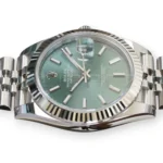 Rolex Datejust 41 126334 Mint Green Fluted Bezel Jubilee Bracelet Brand New 2026 full set with box and papers available at Calibre24 Luxury Watches Perth Australia