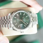 Rolex Datejust 41 126334 Mint Green Fluted Bezel Jubilee Bracelet Brand New 2026 full set with box and papers available at Calibre24 Luxury Watches Perth Australia